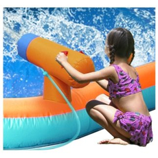 SALTEA GONFLABILA CU PISCINA SI TUN CU APA HAPPY HOP, image 1