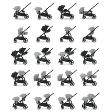 Landou City Select Lux Slate Baby Jogger, image 8