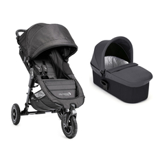 Carucior 2 in 1 City Mini GT Charcoal Denim Baby Jogger, image 3