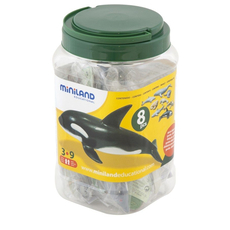 Animale marine set de 8 figurine - Miniland, image 1