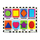 Puzzle lemn in relief Forme geometrice Melissa and Doug, image 1