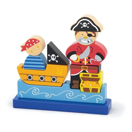 Puzzle 3D Magnetic Pirat New Classic Toys, image 1