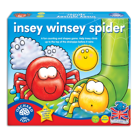 Joc educativ Cursa Paienjenilor INSEY WINSEY SPIDER Orchard Toys, image 1