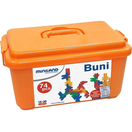 Iepurasi de construit Kim Buni Miniland 74 buc, image 4
