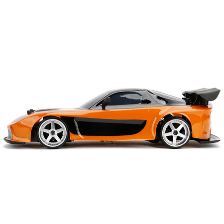Masina Jada Toys Fast and Furious Mazda RX-7 Drift cu anvelope si telecomanda, image 4