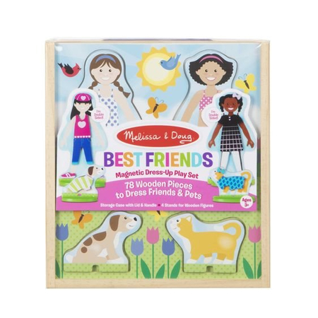 Set de joaca magnetic Prietenele - Melissa &amp; Doug, image 1